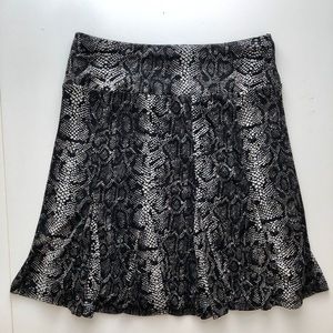 INC International Concepts Skirts - Snake Print Flare Skirt INC International Concepts Skirts - Snake Print Flare Skirt